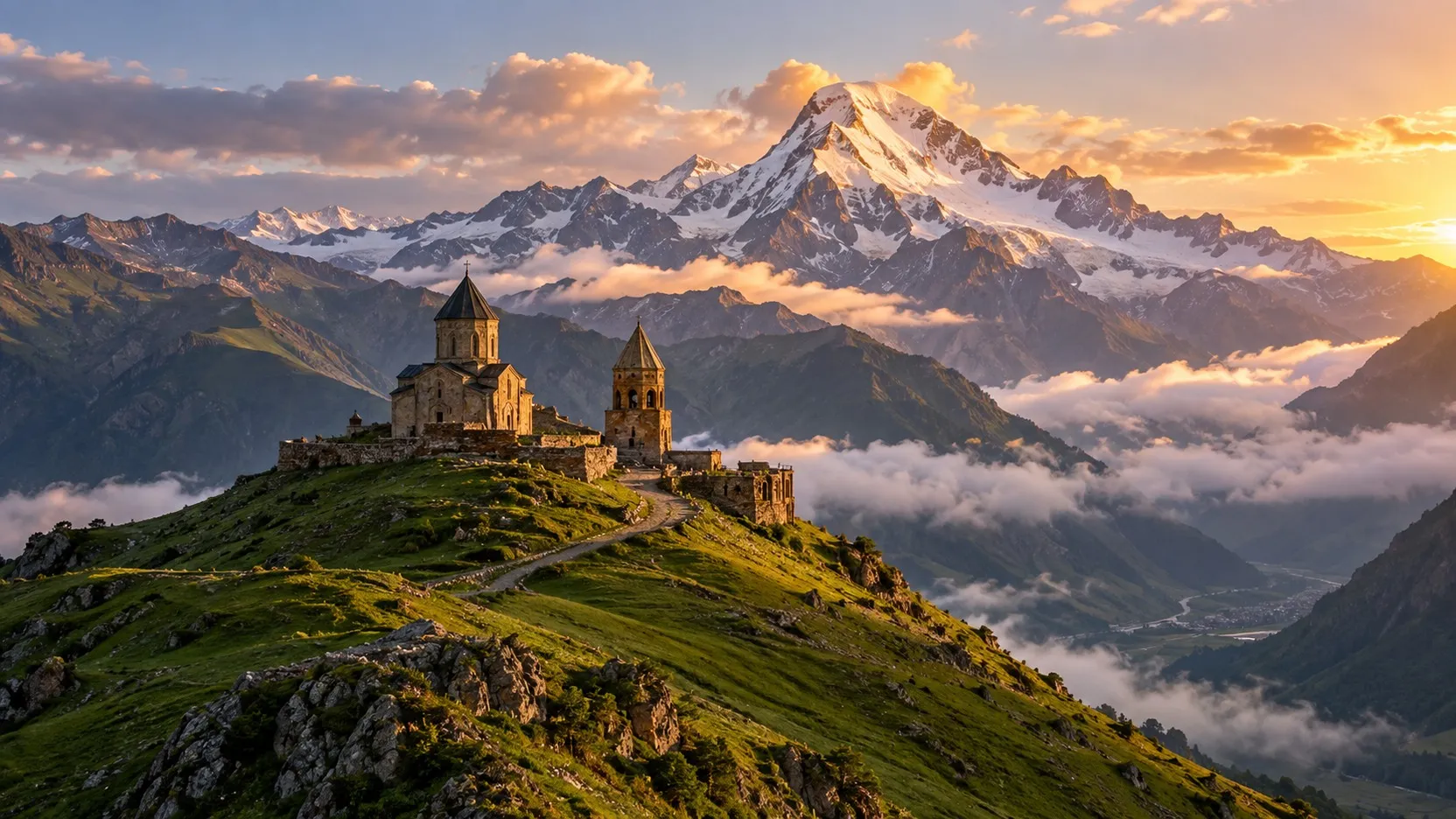 Caucasus mountains